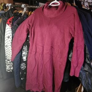 Torrid Cowl Neck Sweater Dress